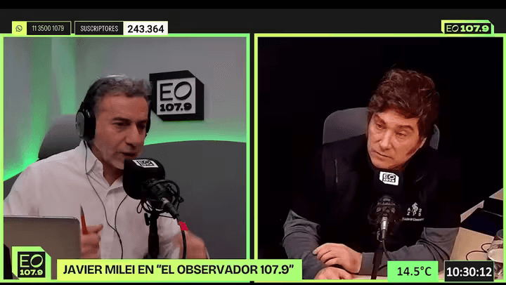 Blanqueo al contrabando: Milei dice que no hace falta revisar lo que viene de EE.UU.