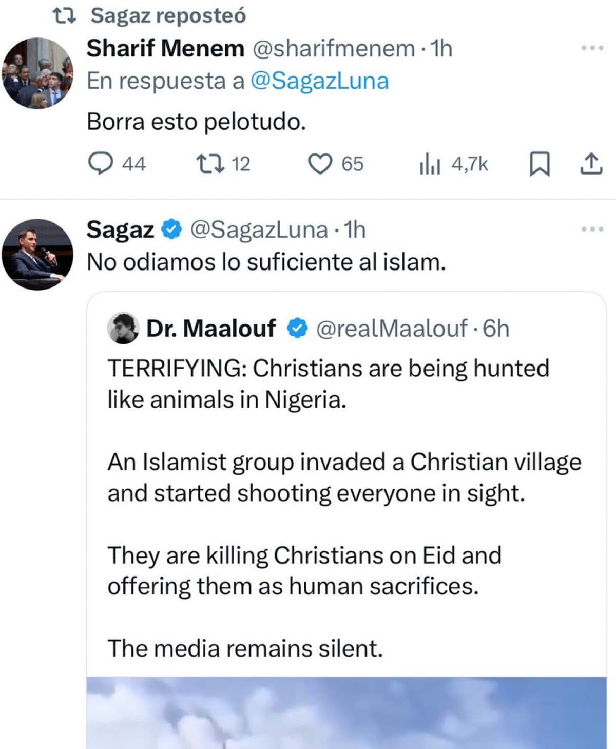 ⚔️ Interna a cielo abierto: Las Fuerzas del Cielo vs. la nueva casta de Sharif Menem